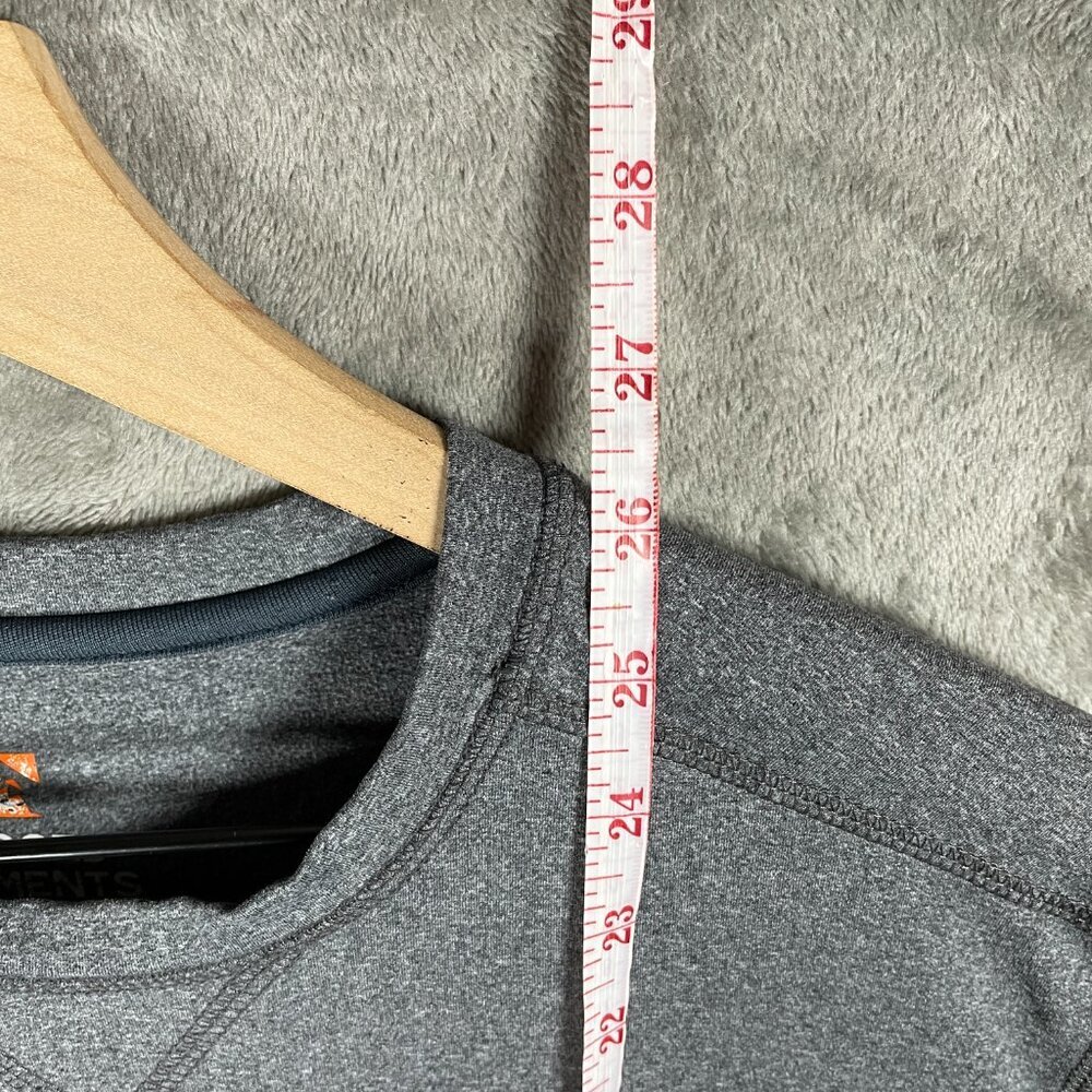 Rugged Elements Long Sleeve Shirt Men’s M Gray Utility Workwear Casual - Picture 4 of 6